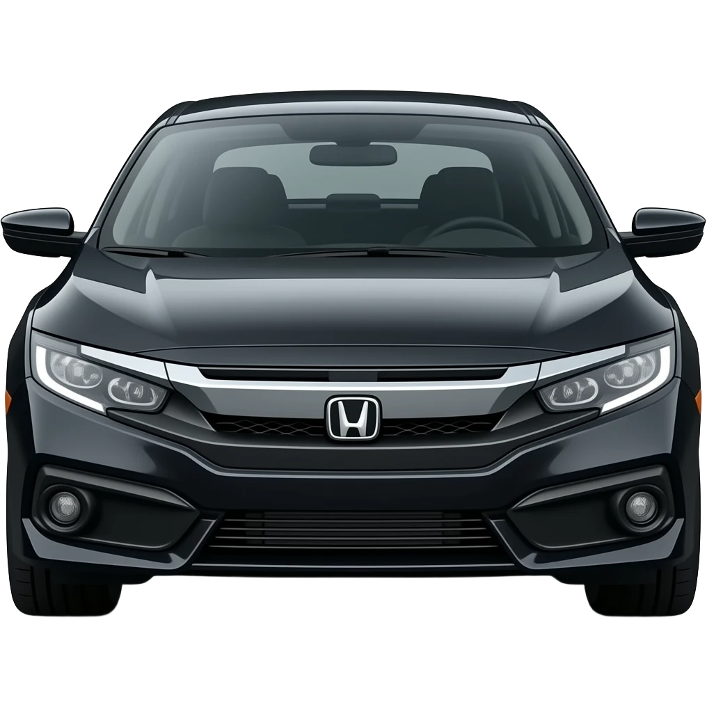 Honda civic sedan 2026 black emoji