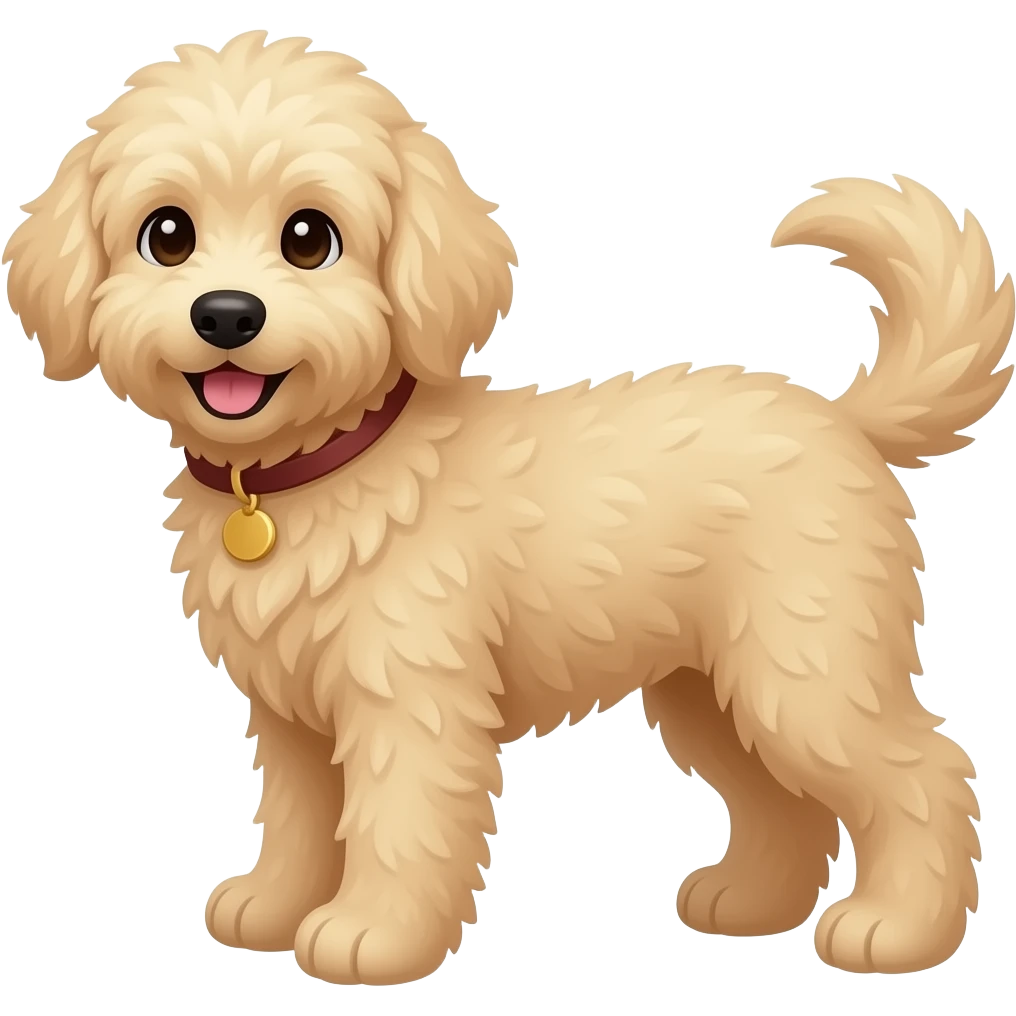 Goldendoodle emoji