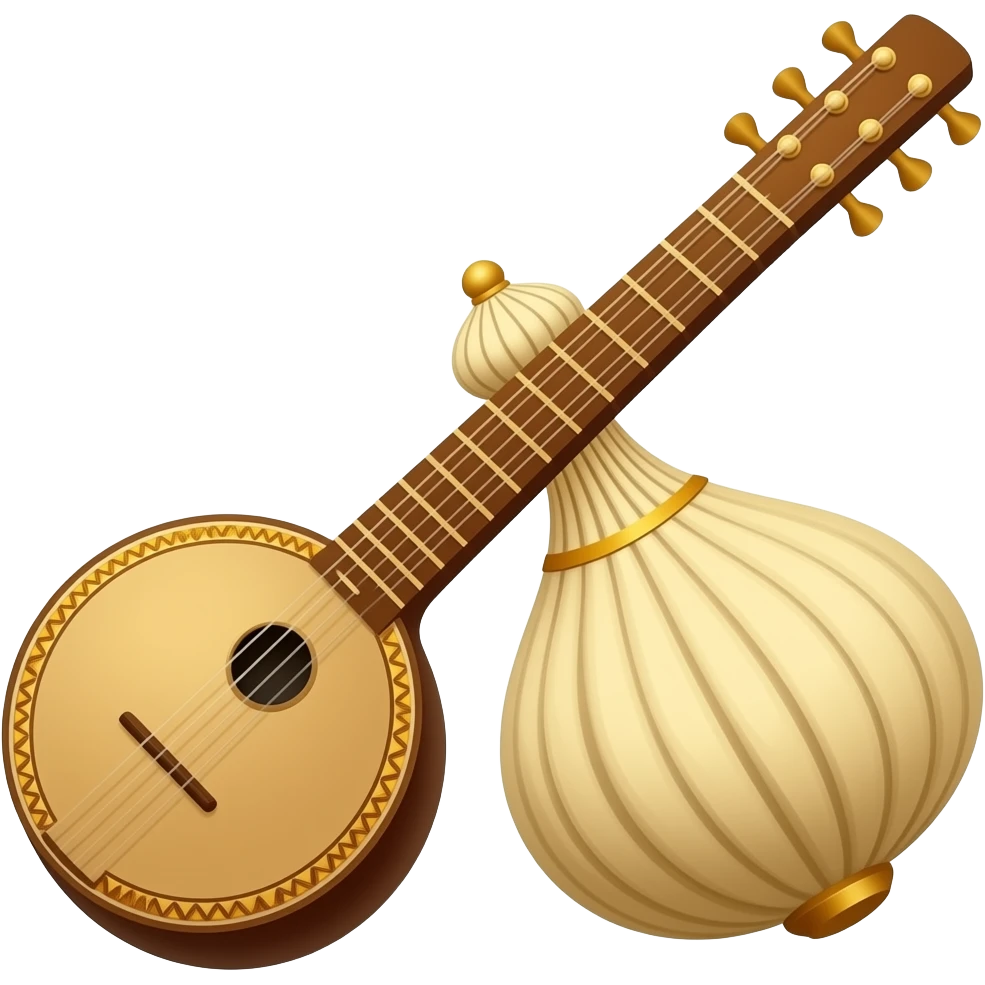 Rajasthani folk instrument emoji