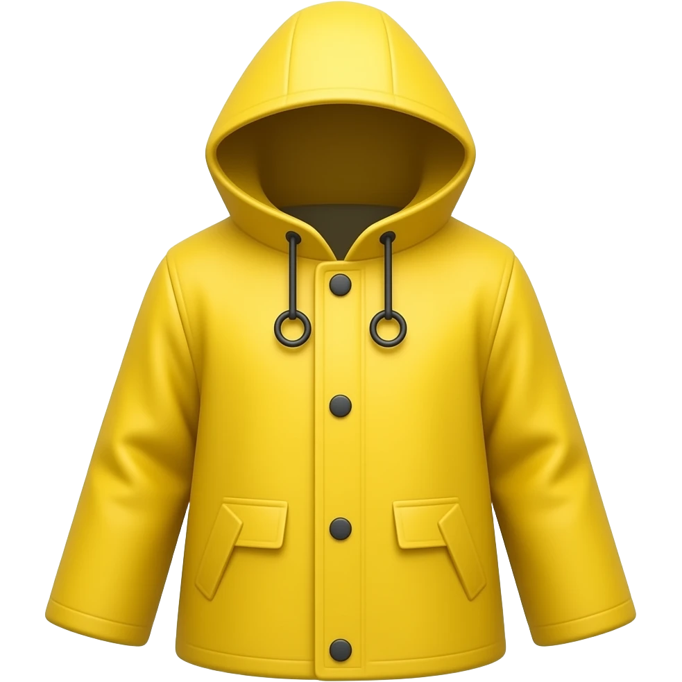 Raincoat emoji
