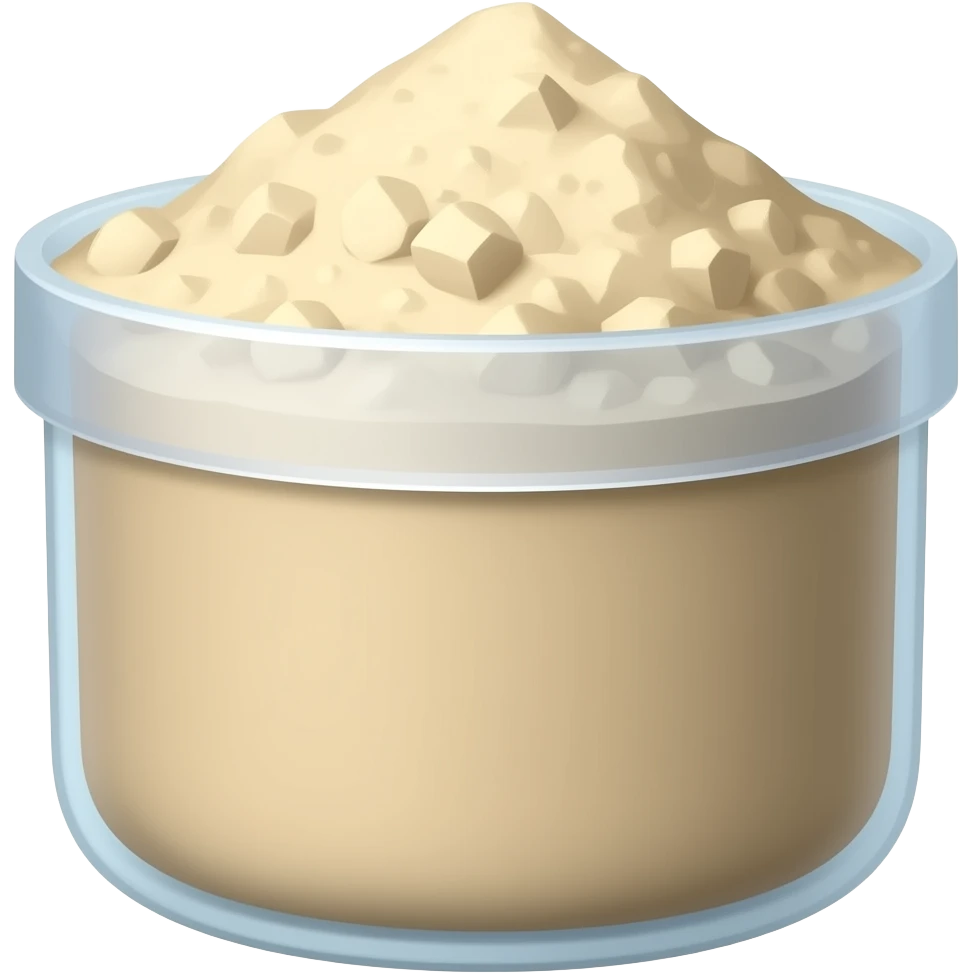 Protein powder emoji