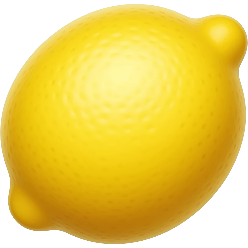 Lemon emoji