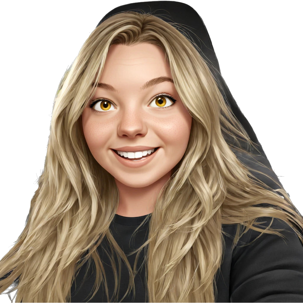 smiling girl in car interior emoji