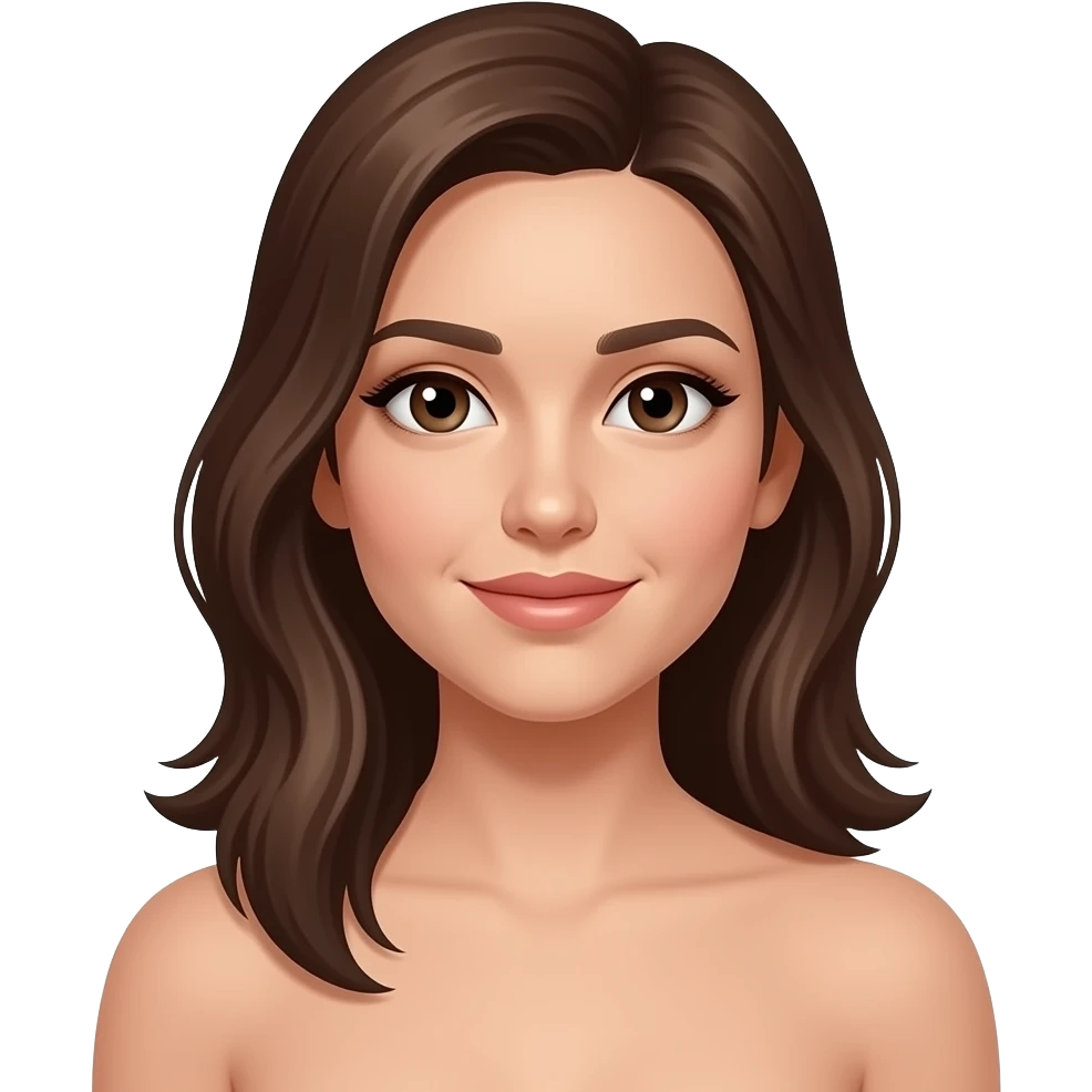 Boydan çıplak kadın emoji