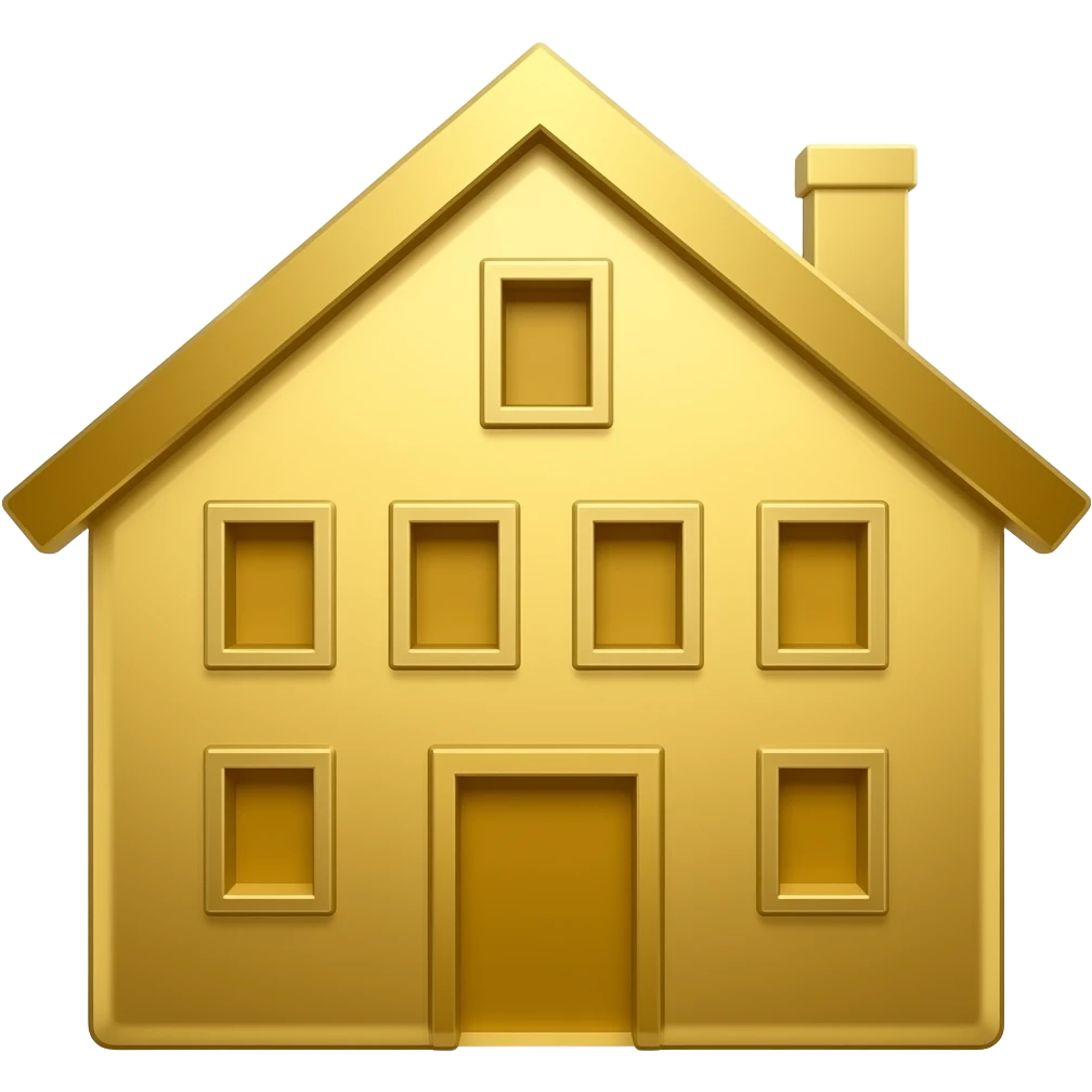 Golden colour emoji Kadambari Real Estate emoji