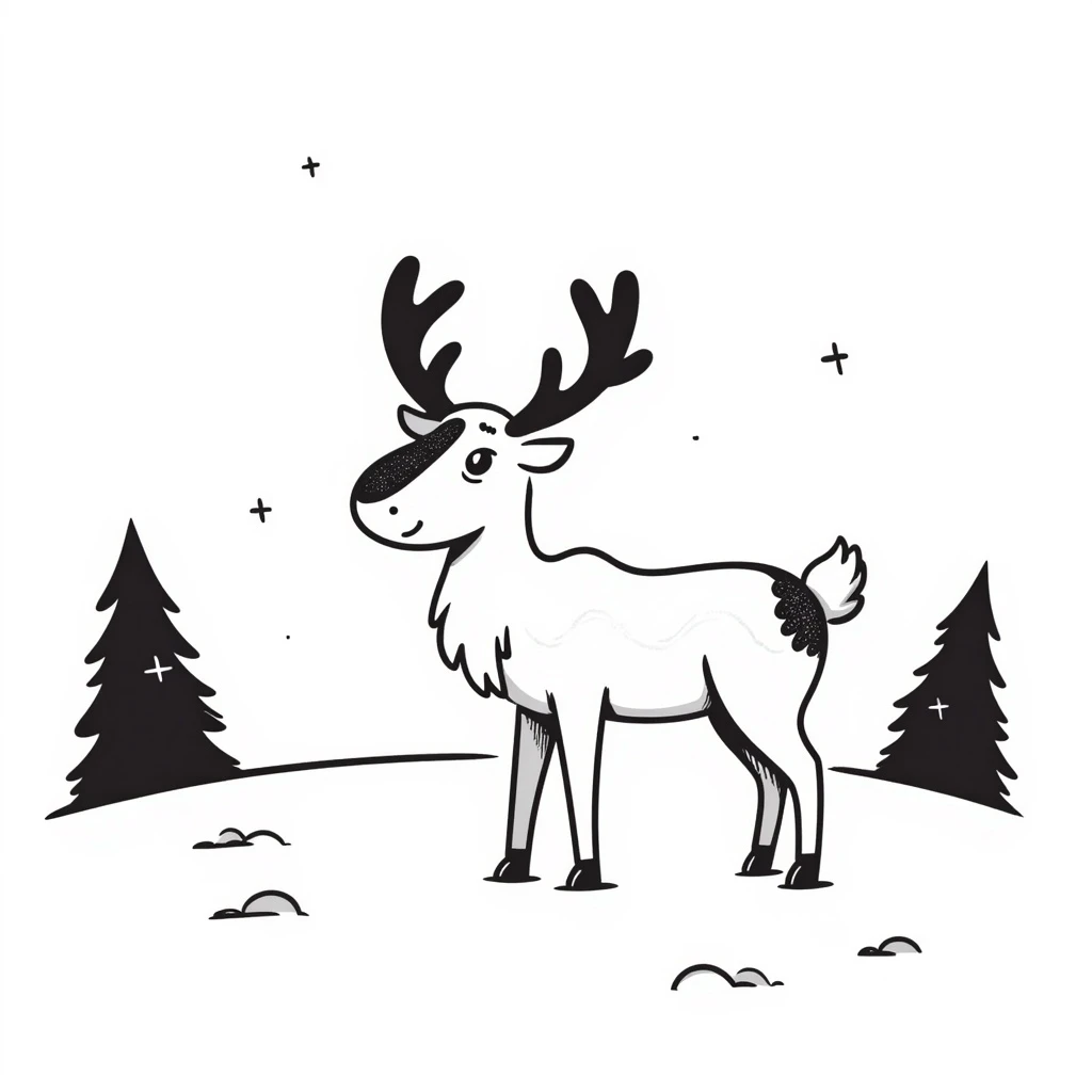 Caribou emoji