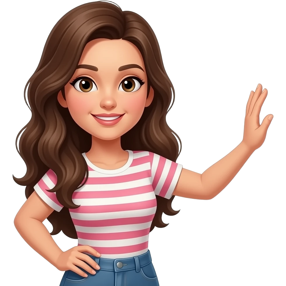 Make an animated emoji of female touching walls. So they touch the right side of the wall with their right hand and touch the left side with their left hand emoji