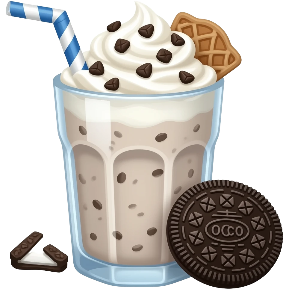 oreo shake emoji