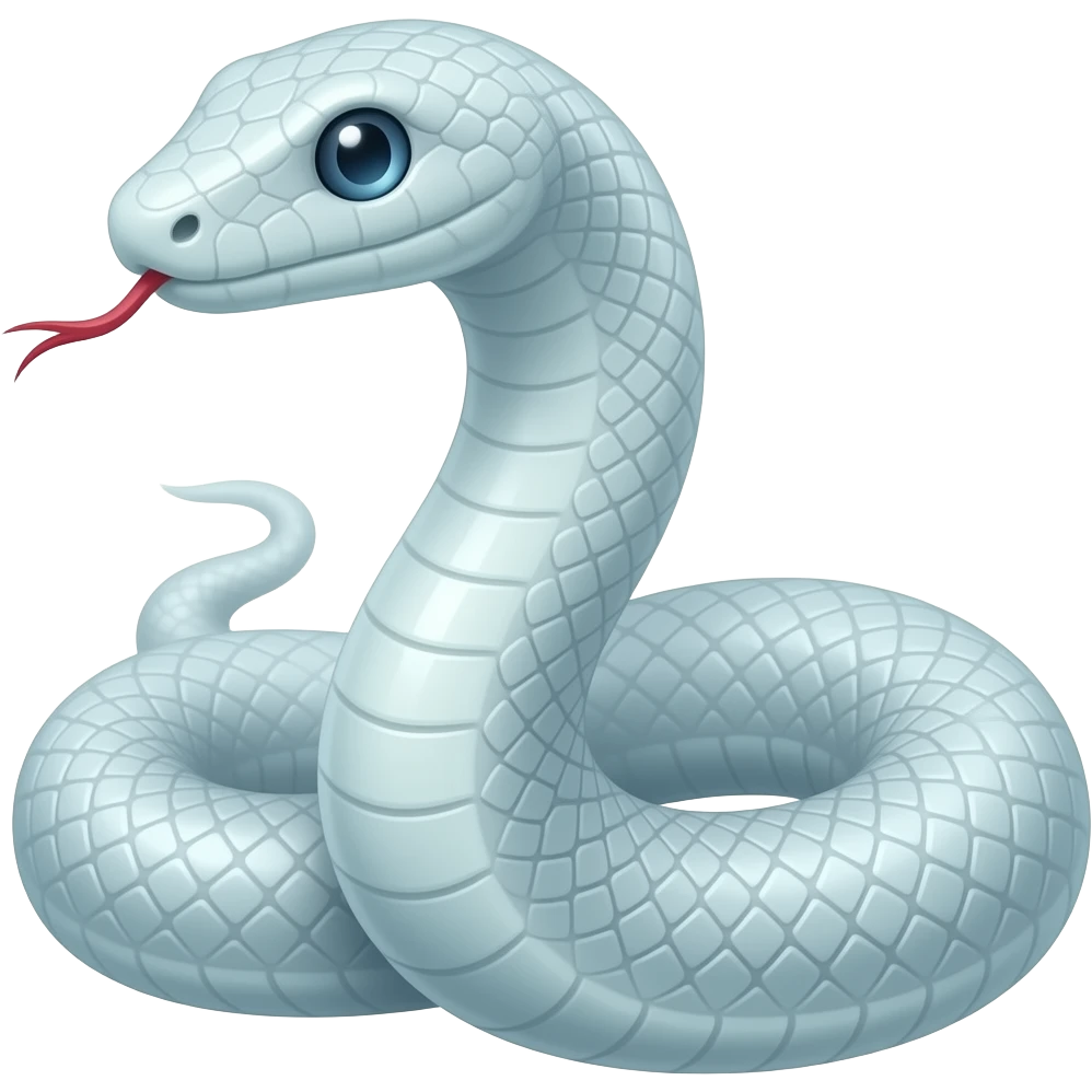 Snake ghost emoji