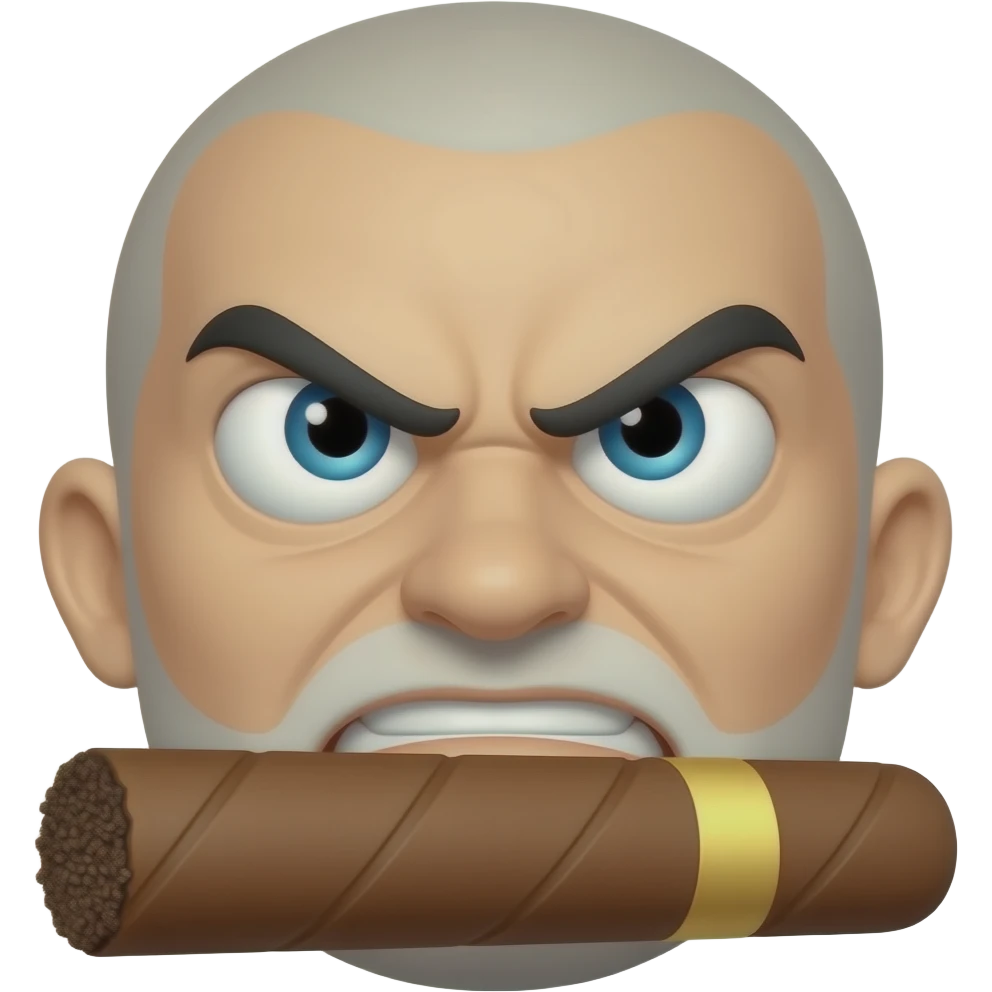 angry Cigar emoji