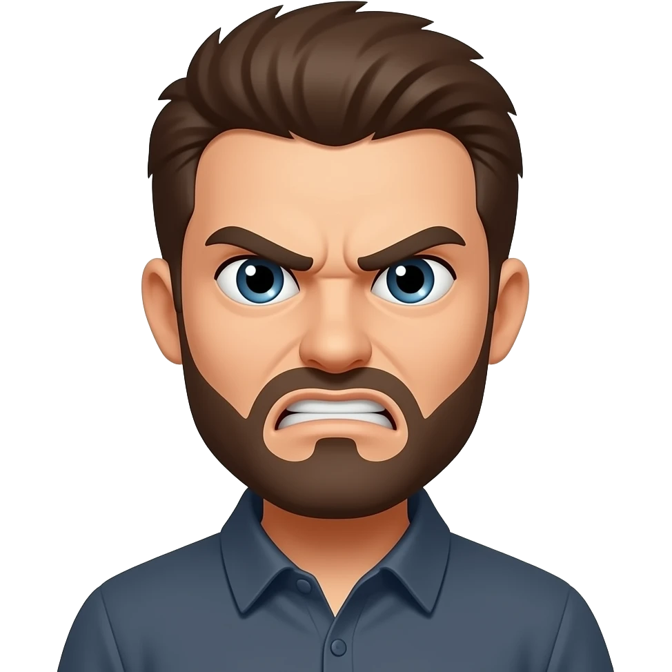 Un emoji enojado😡 emoji