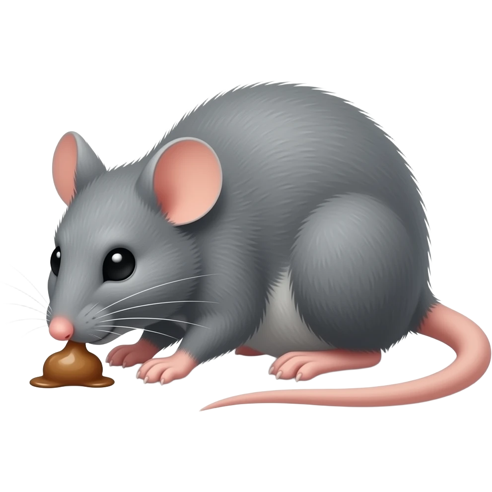 souris qui pete emoji