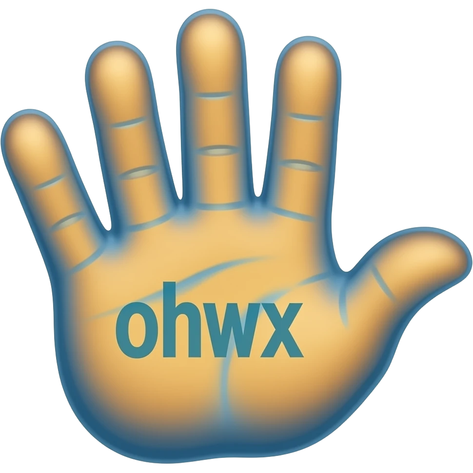 west coast w hand sign emoji