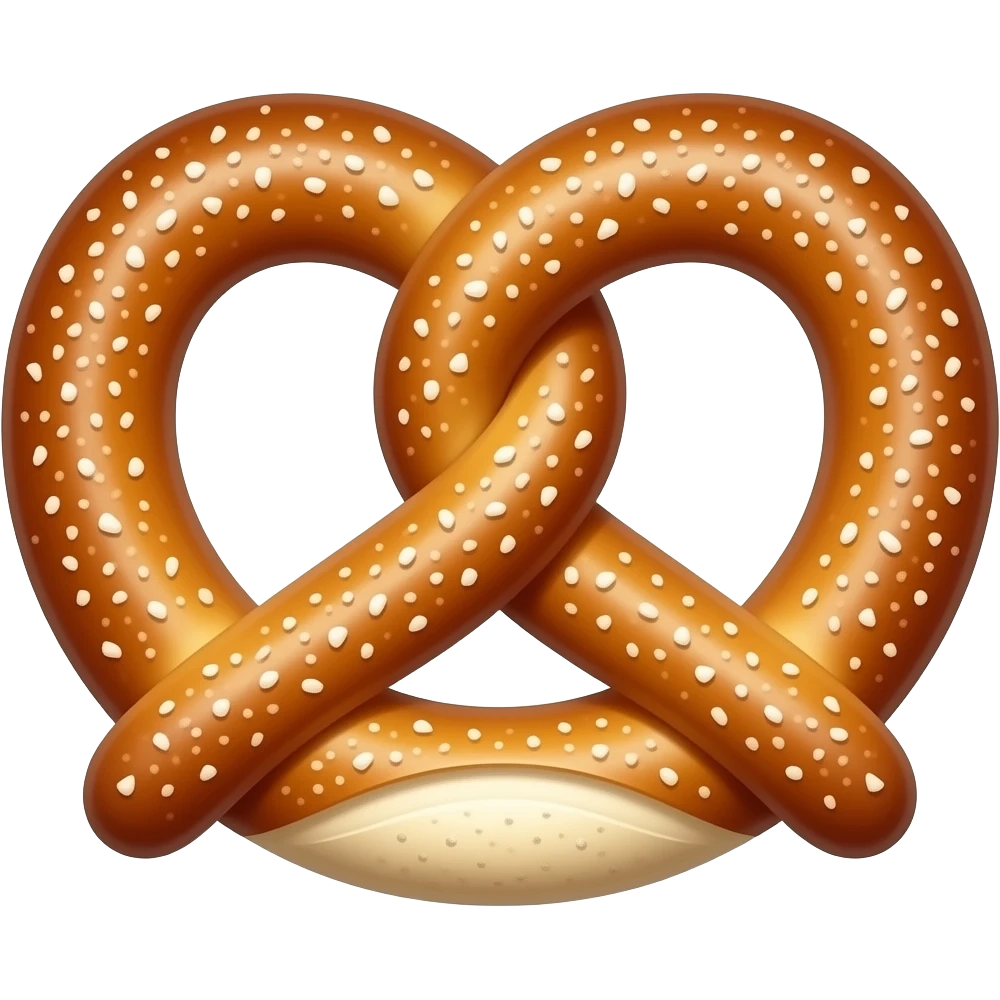 pretzel emoji