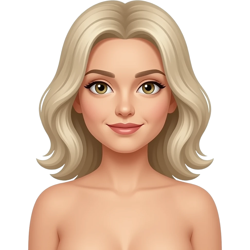 women naked body emoji