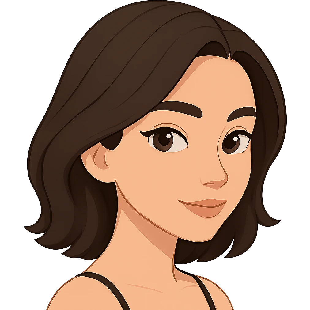 Create a slight sideways (three-quarters) view of the character with a neutral expression in the same style as the reference image. Maintain transparent background. emoji