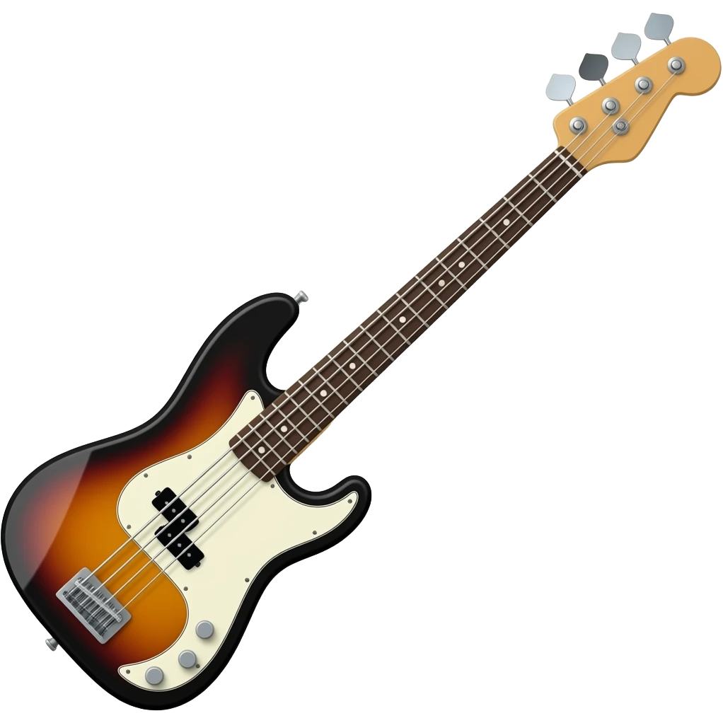 Bass guitar emoji