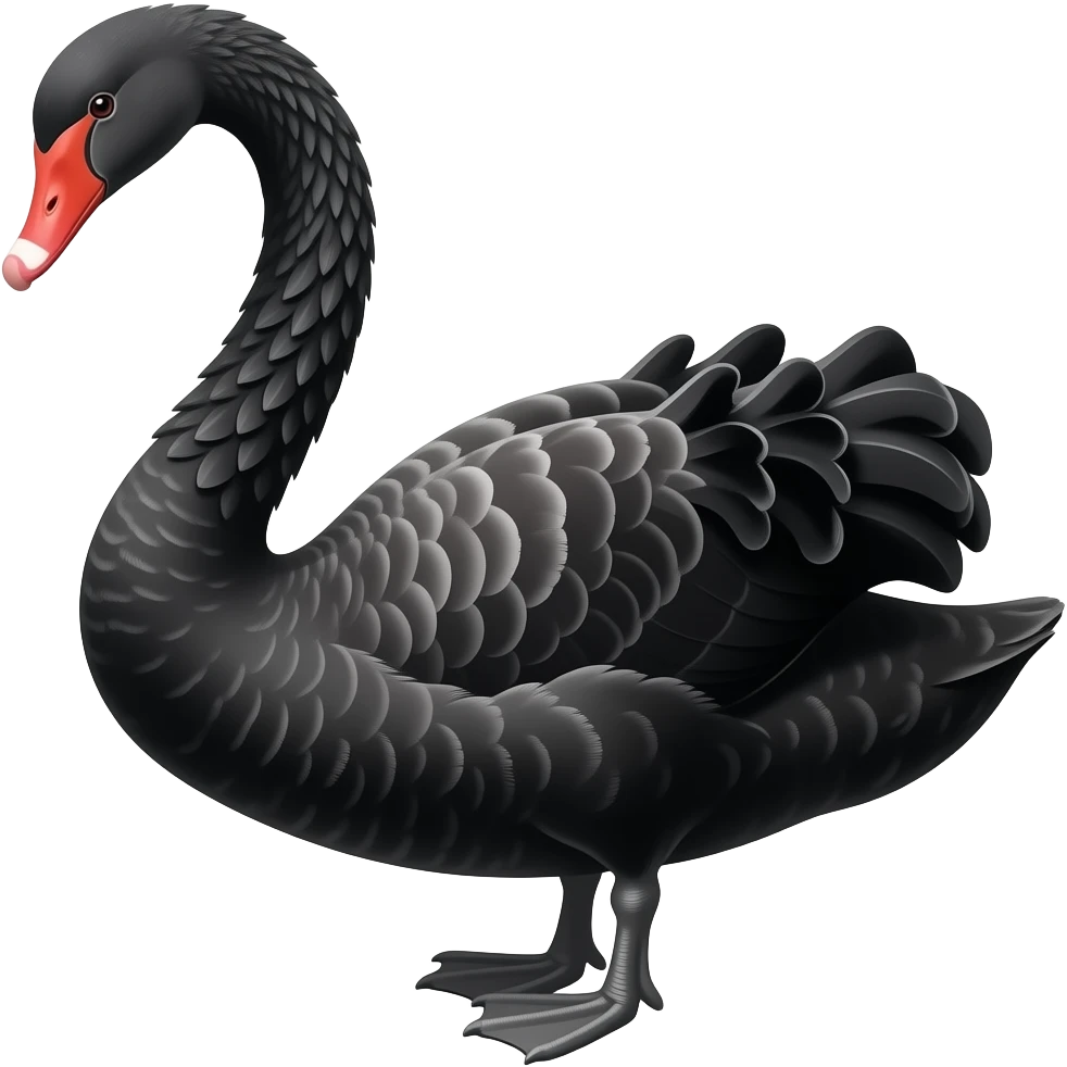 black swan emoji