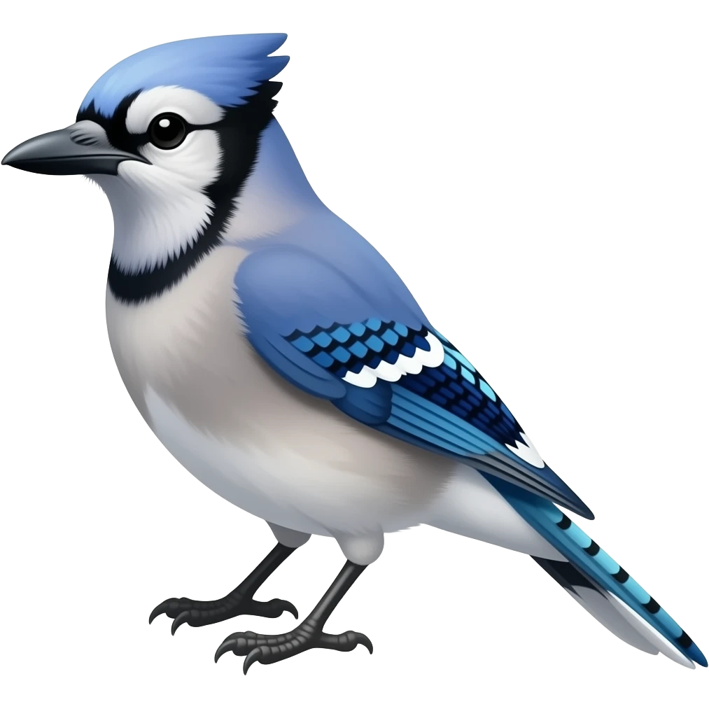 Bluejay emoji