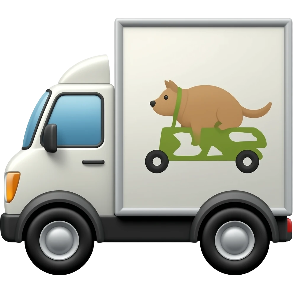 Movers truck emoji