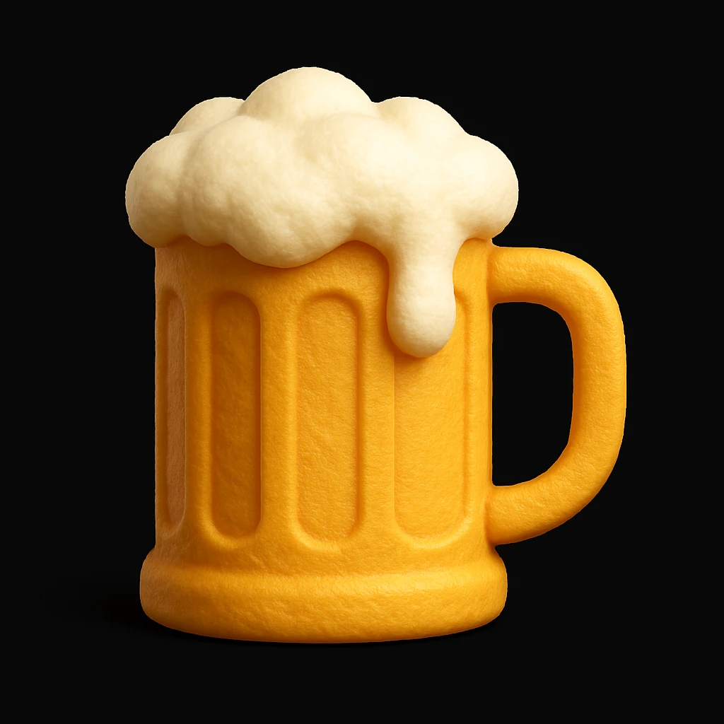 beer mug emoji