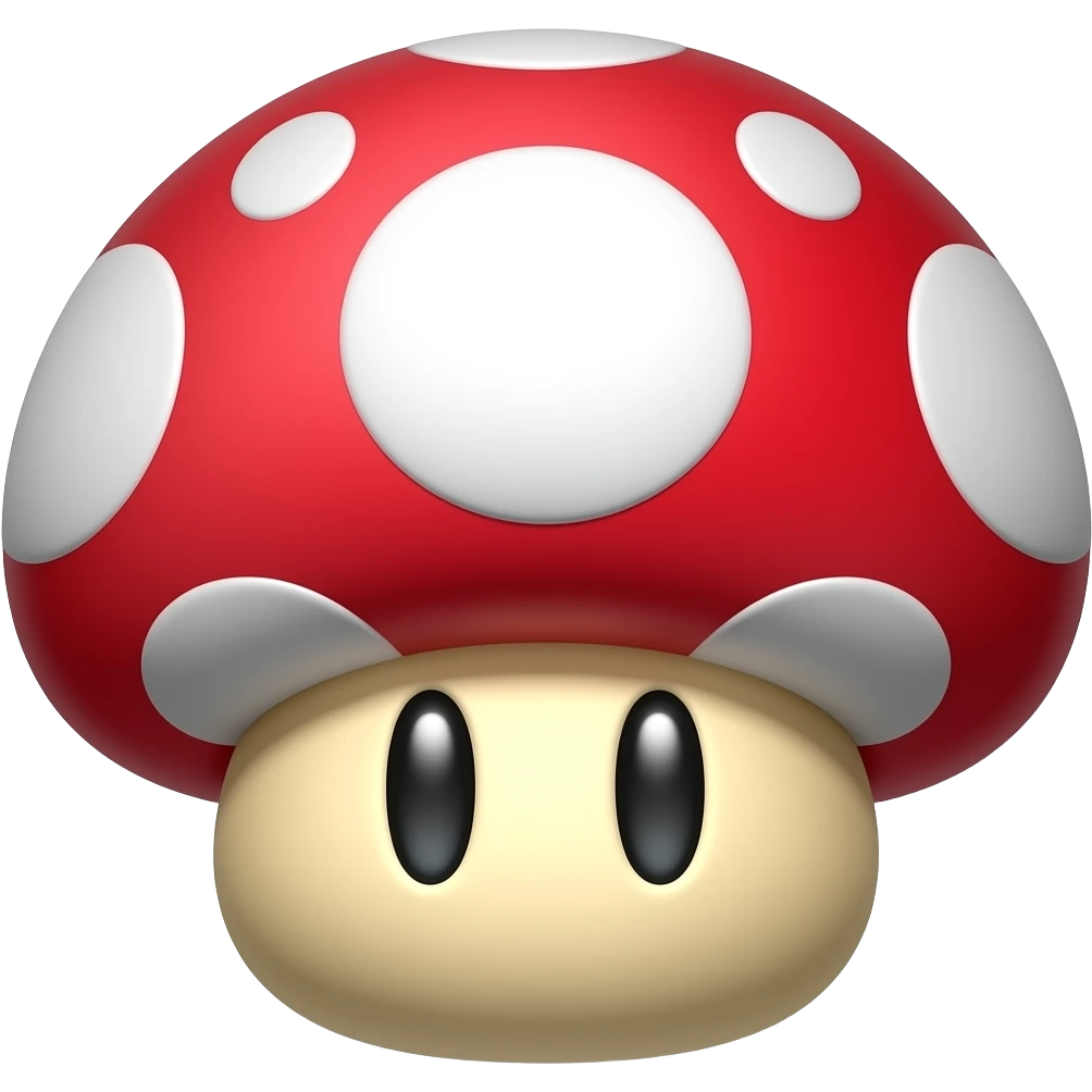 super mario mushrooms emoji