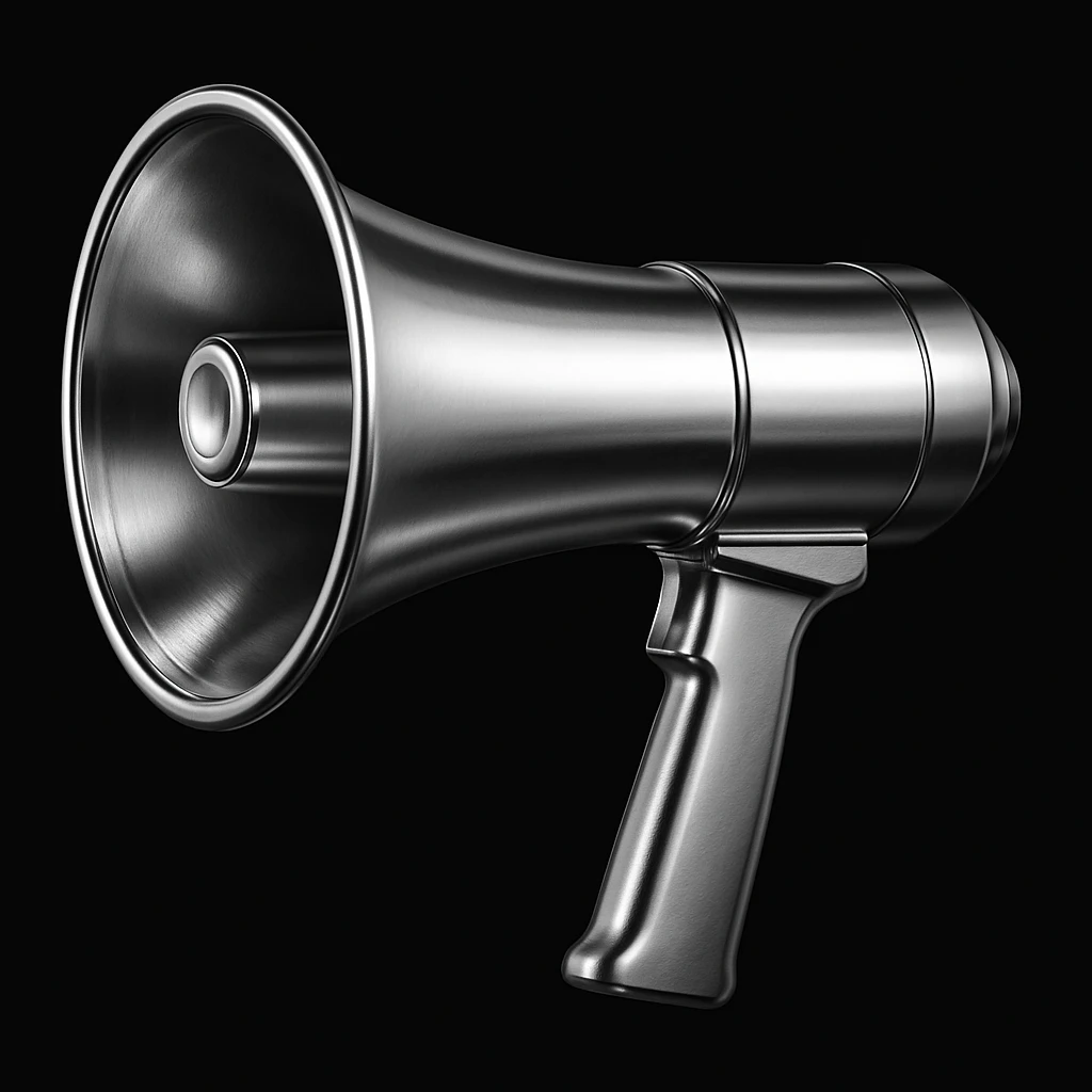 megaphone emoji