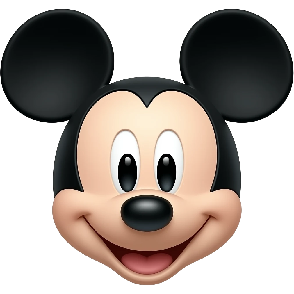 Mickey Mouse emoji