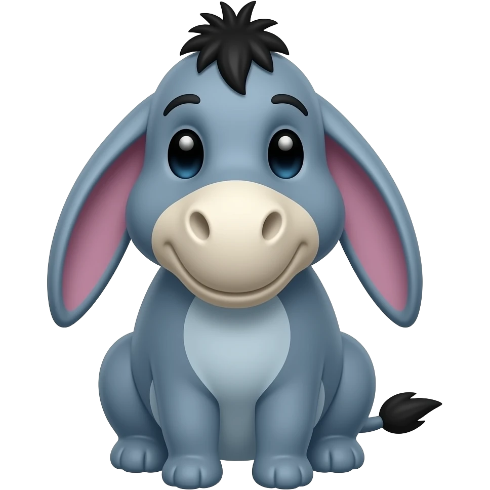 eeyore happy emoji