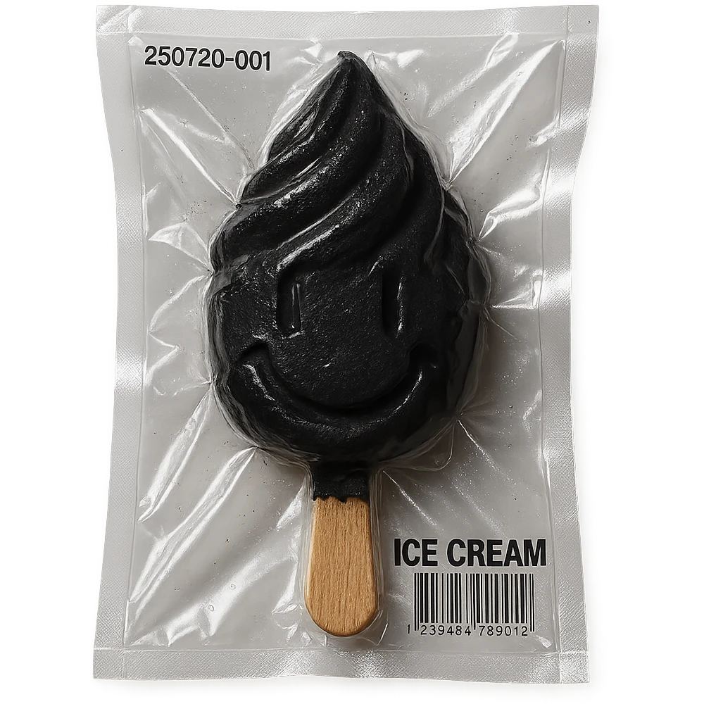gothic ice cream emoji