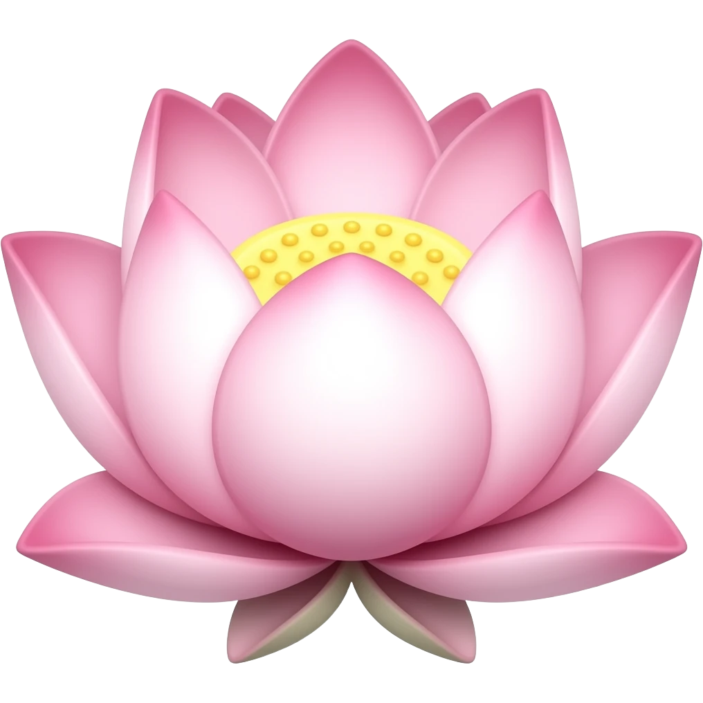 Lotus flower emoji