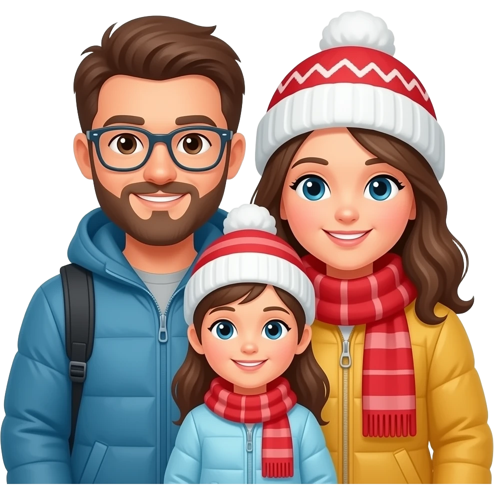 winter vacation emoji