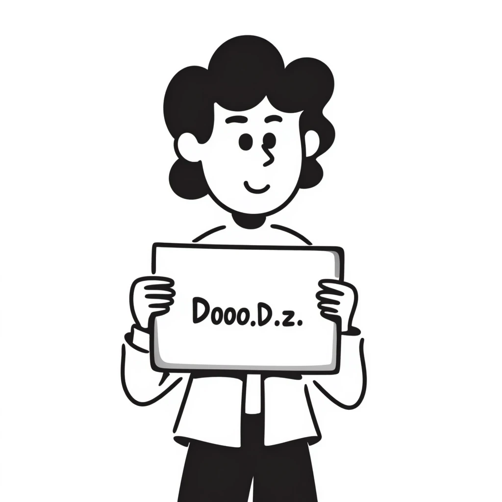 character card avatar in doodle style emoji
