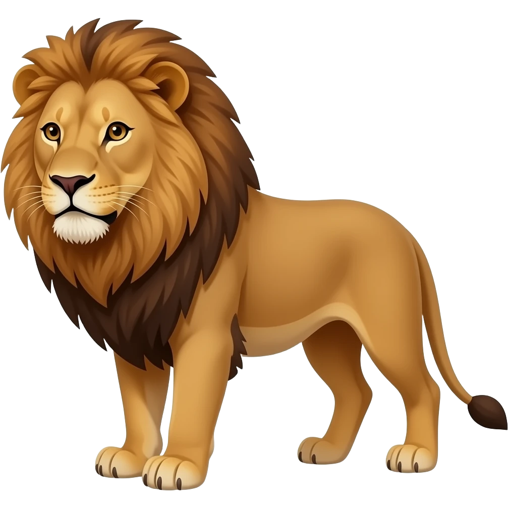 see lion emoji