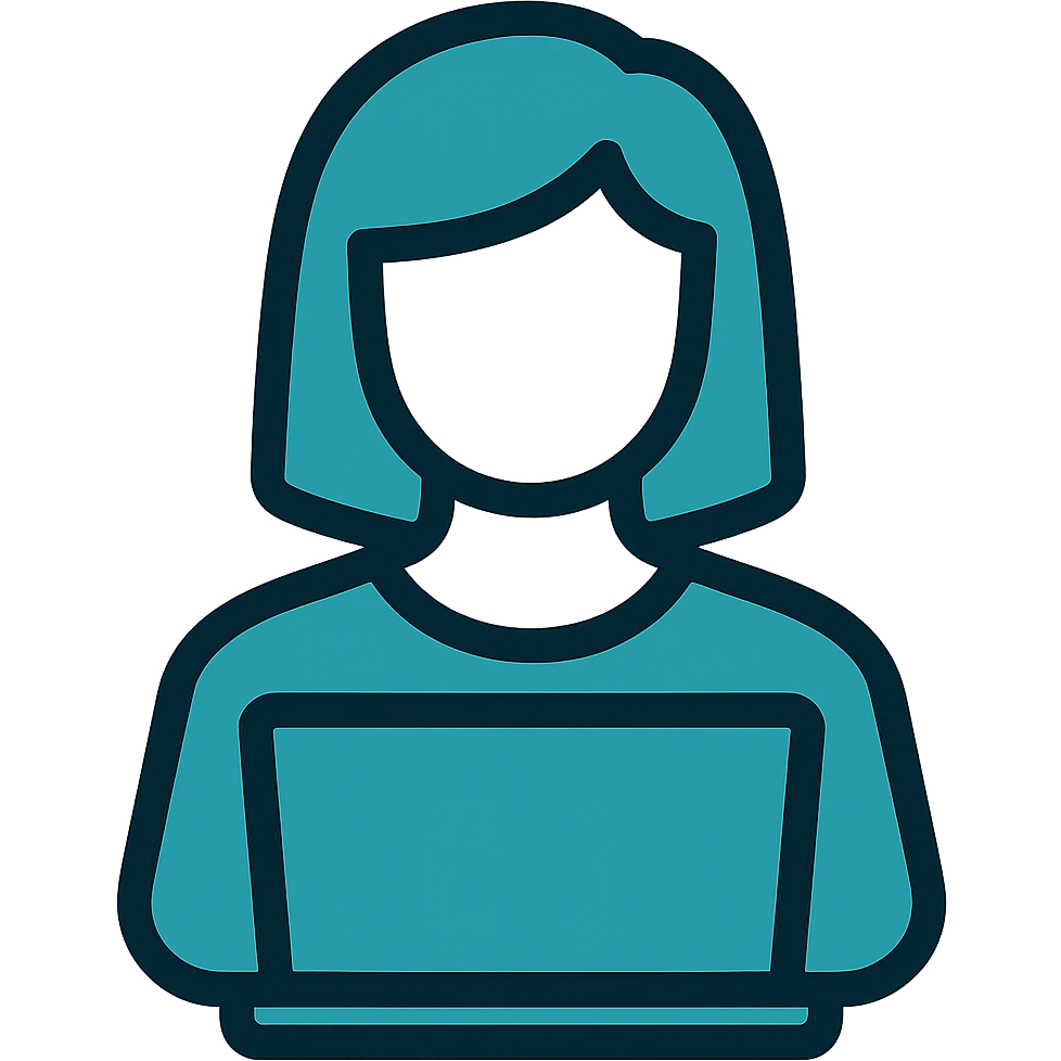 Increase the opacity and thickness of all lines and fills, keep the face transparent, use teal color #49aea3, ensure the icon is bold and clearly visible, with a transparent background. emoji