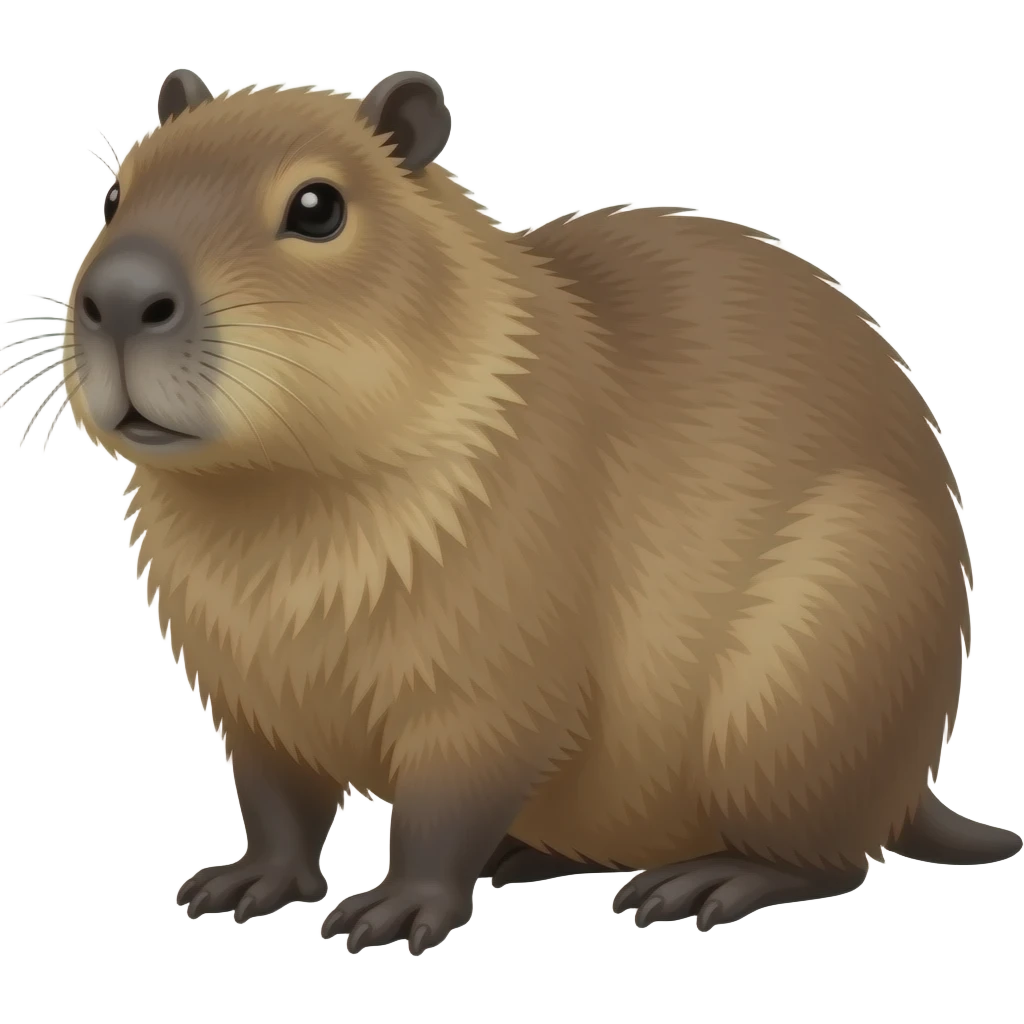 Painter Capybaras emoji