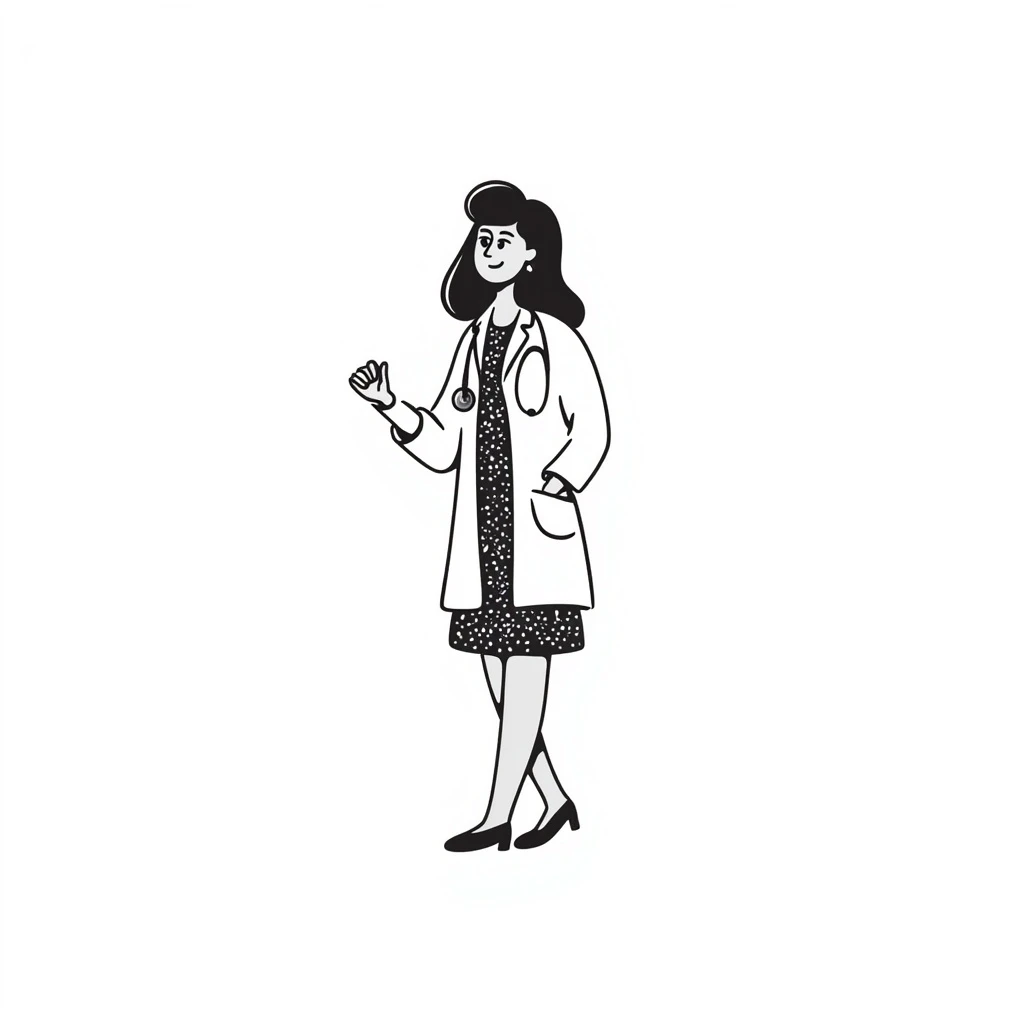 woman doctor emoji