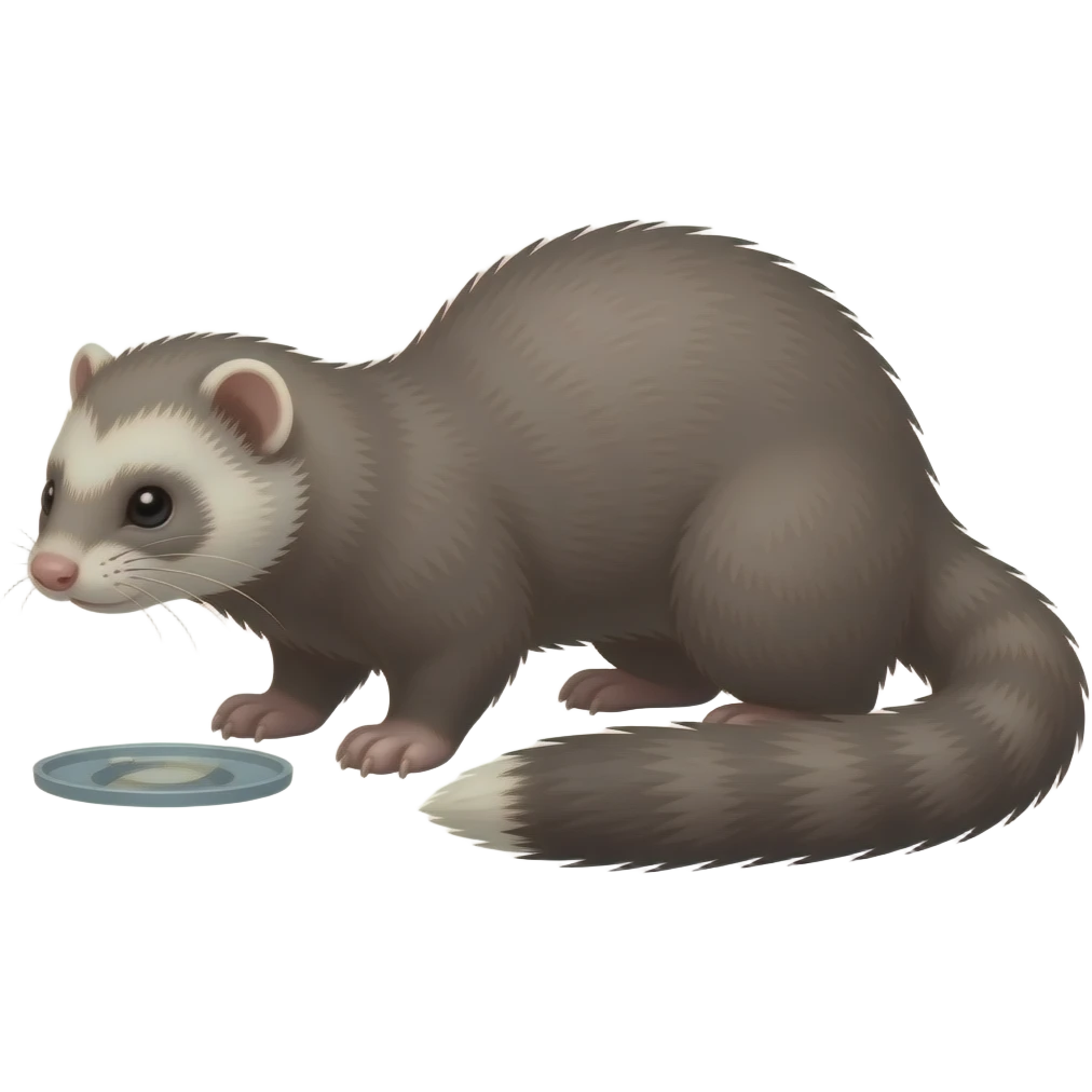 ferret looking for informaitno emoji