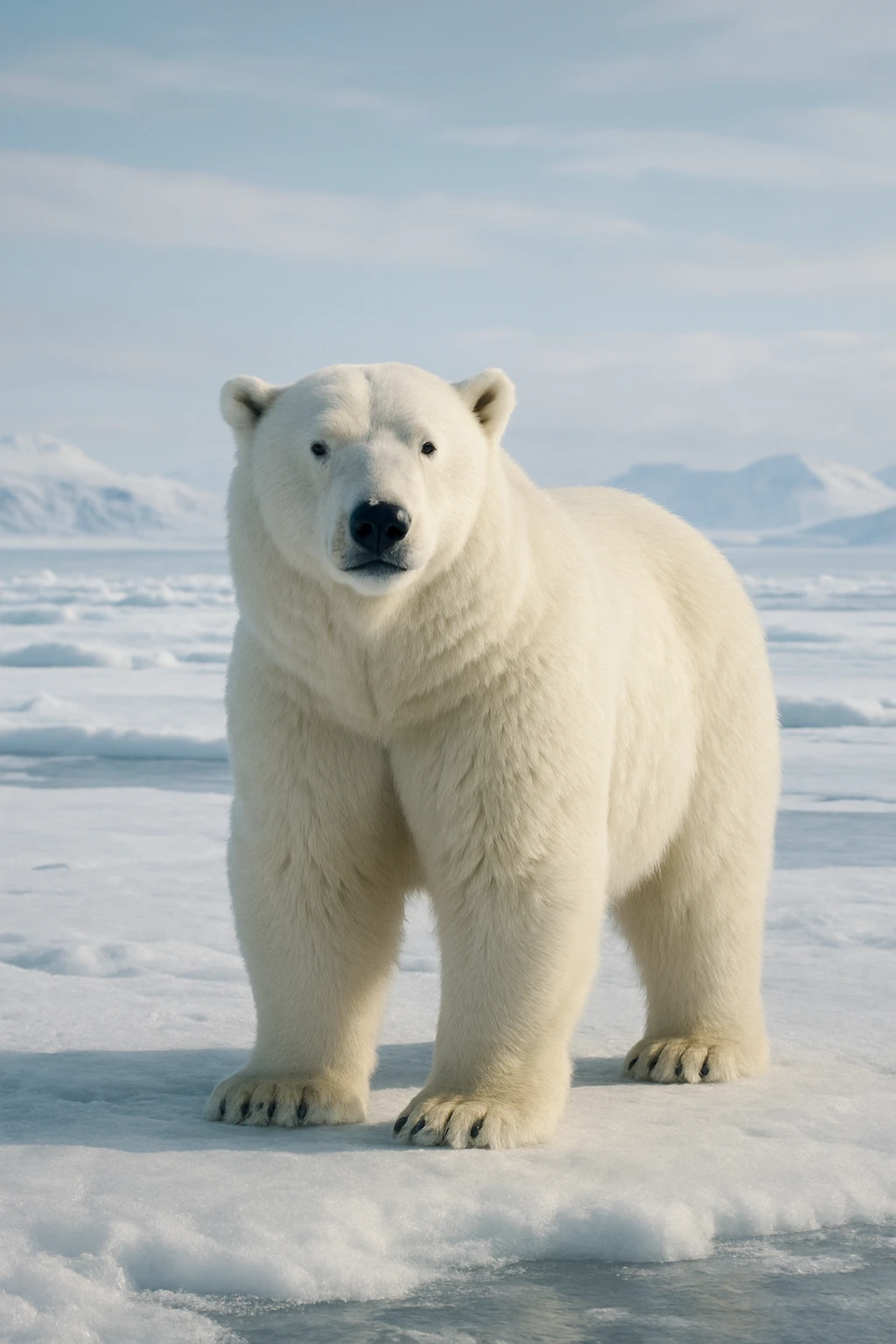 Polar bear emoji