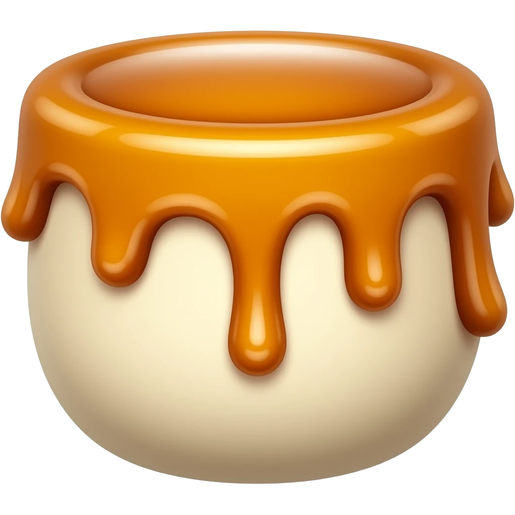 sirop caramel emoji