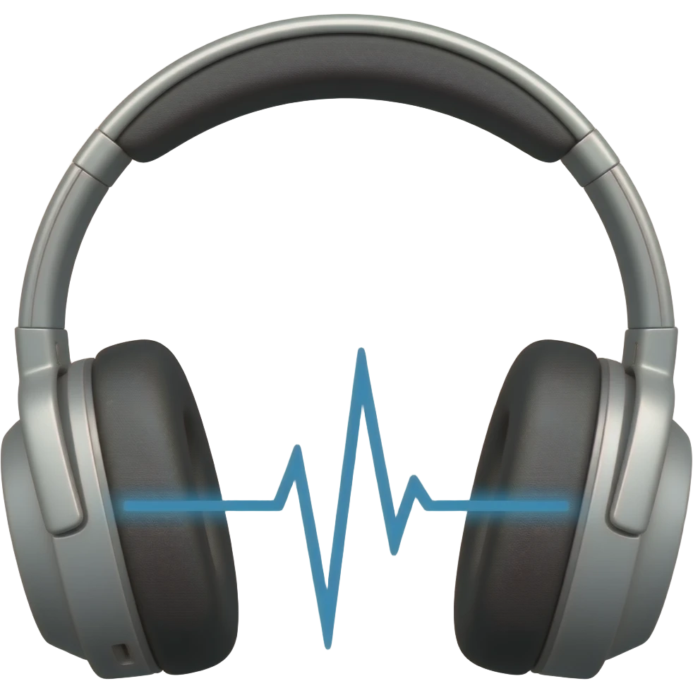 tai nghe sóng âm emoji