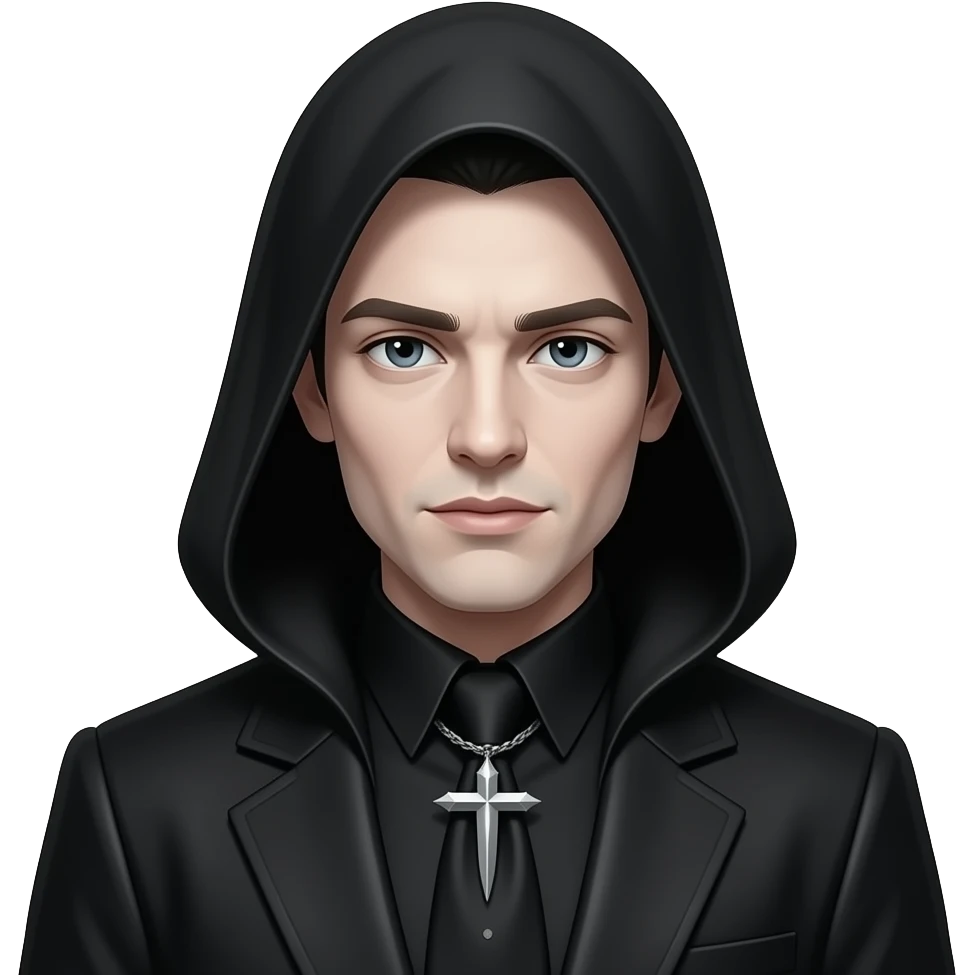 Black gothic emoji emoji