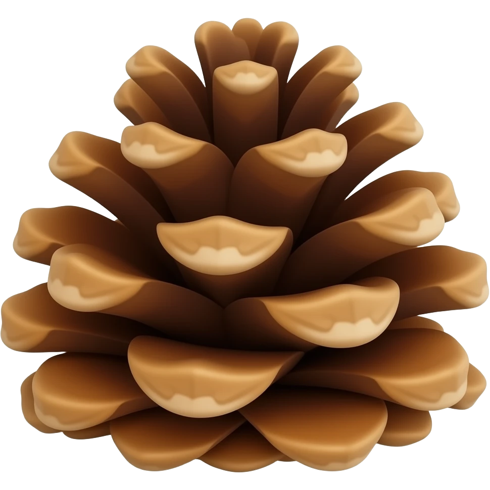 еловая шишка emoji