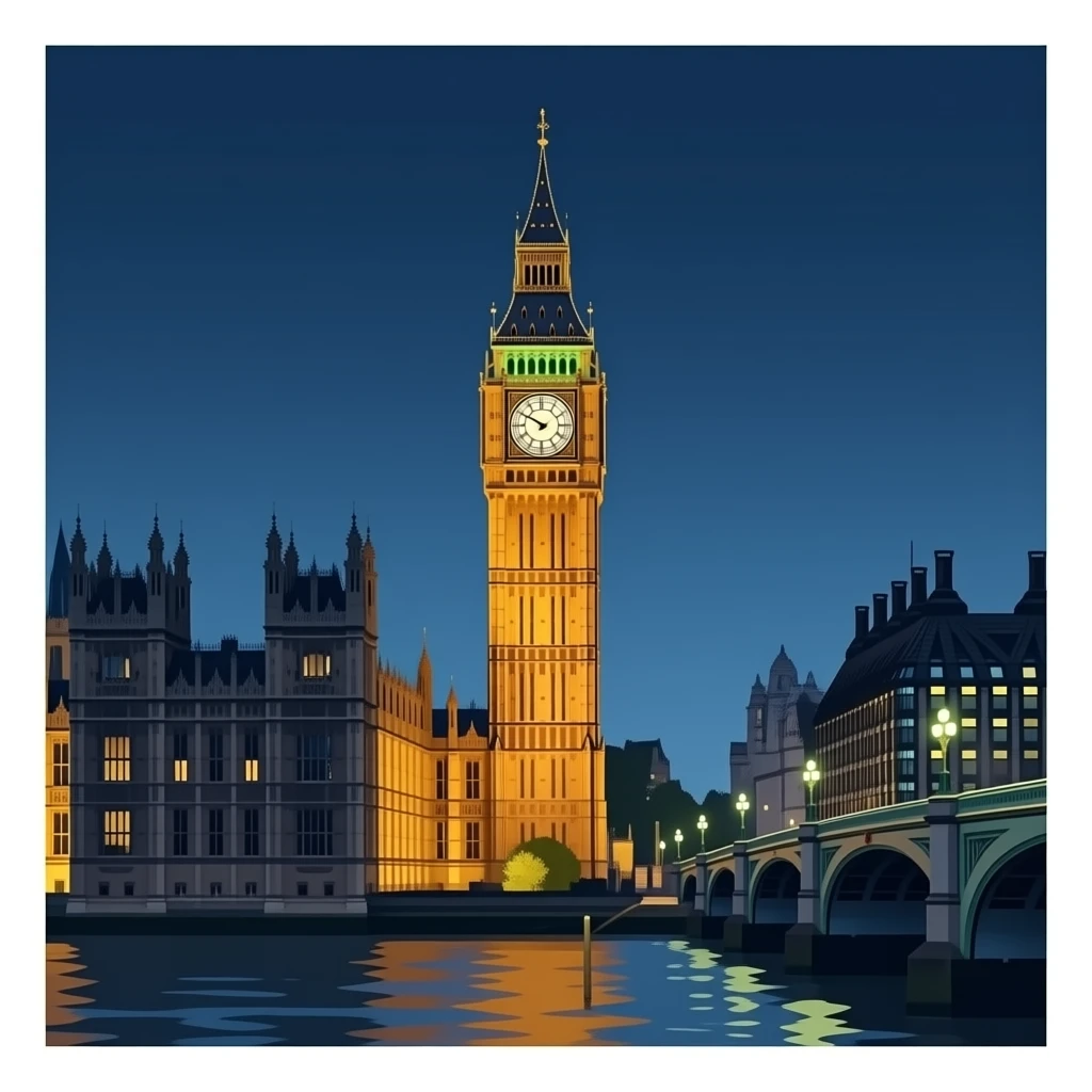 Night mode Bigben emoji emoji