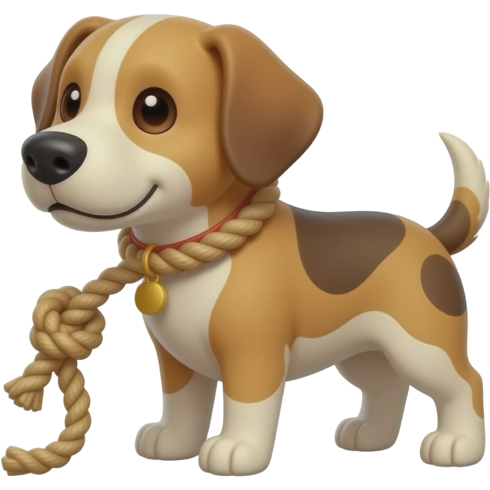 Dog knot emoji