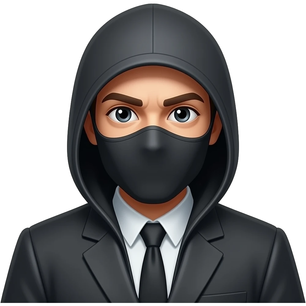 Emoticón de un ladrón emoji