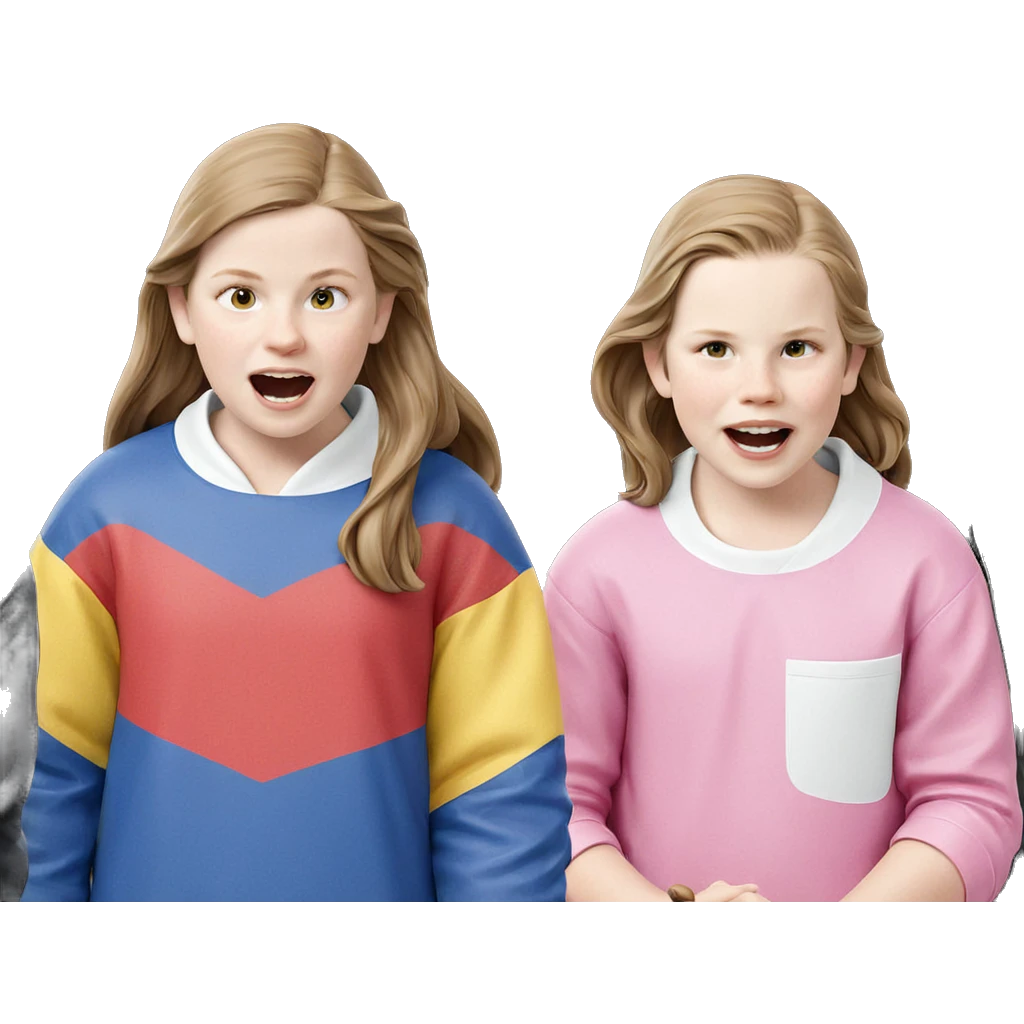 brown hair fine art parody emoji