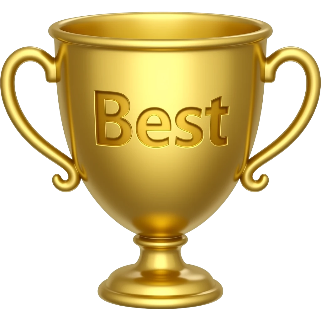 You are the best trophy award emoji