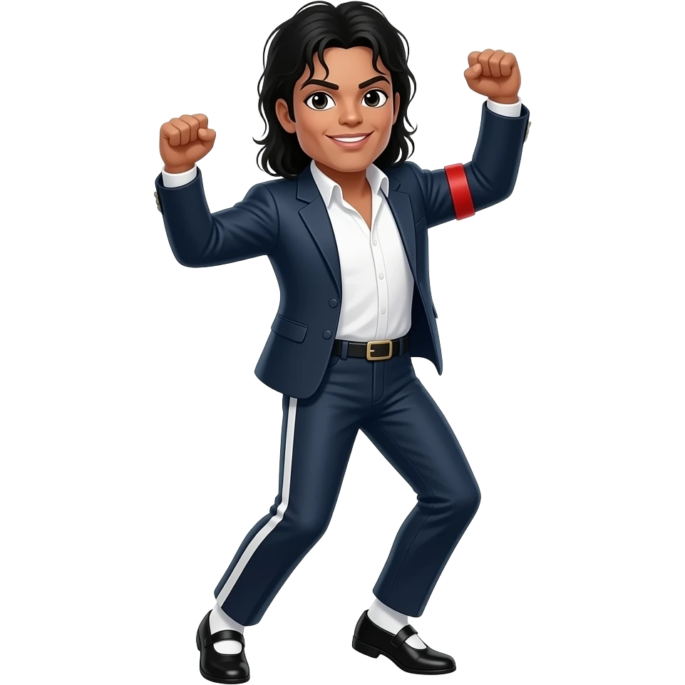 michael jackson dancing emoji