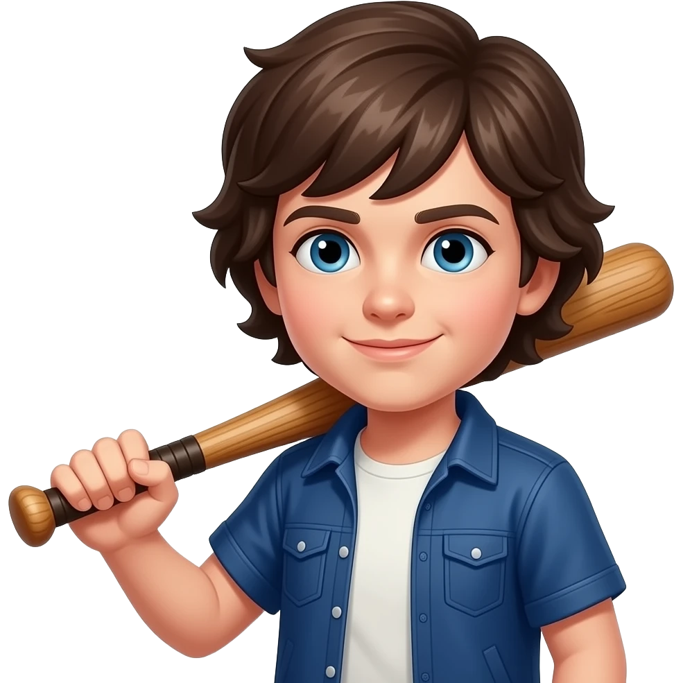 Steve bat stranger things emoji